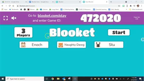 Fill out the boxes with the required information. . Blooket play host